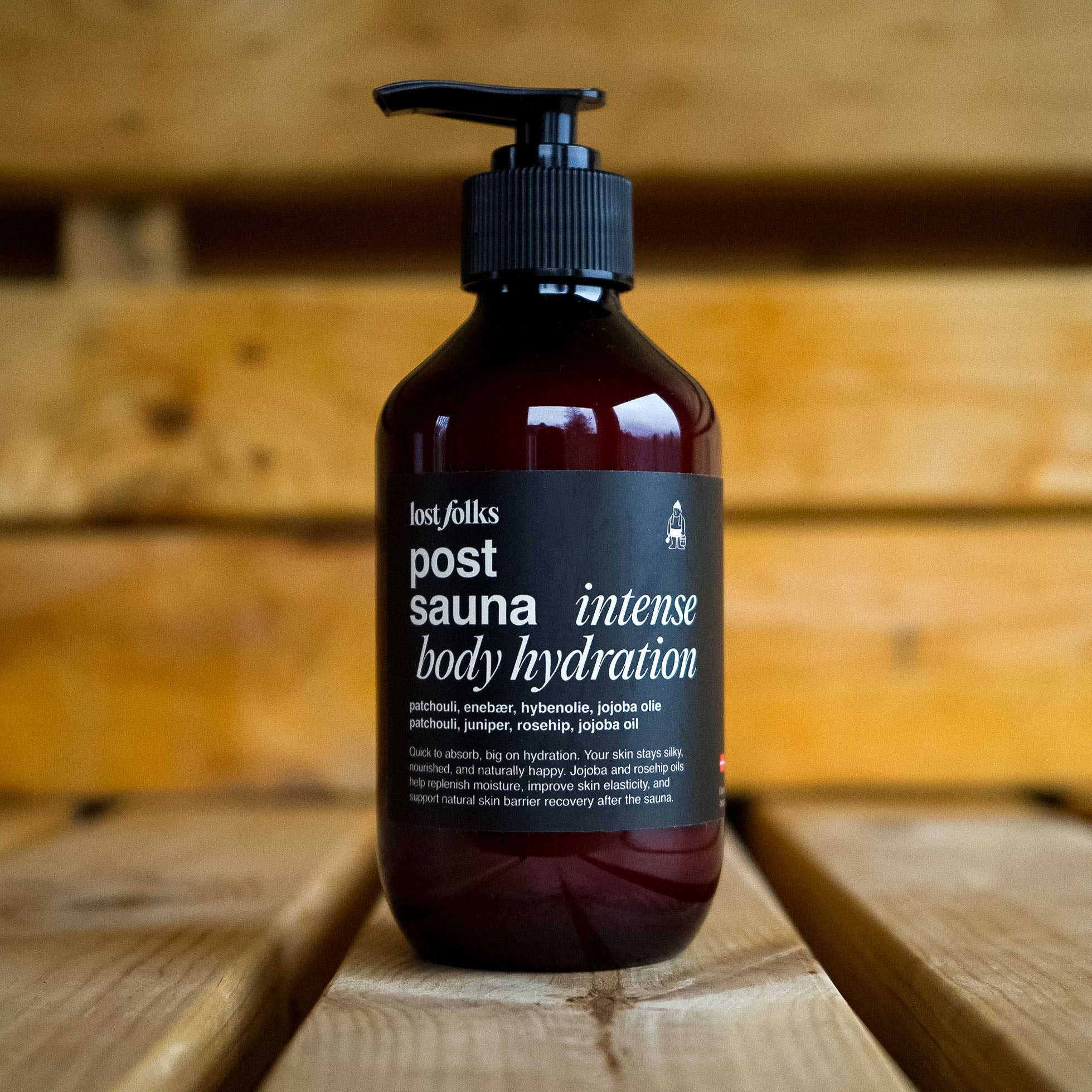 Post sauna body lotion