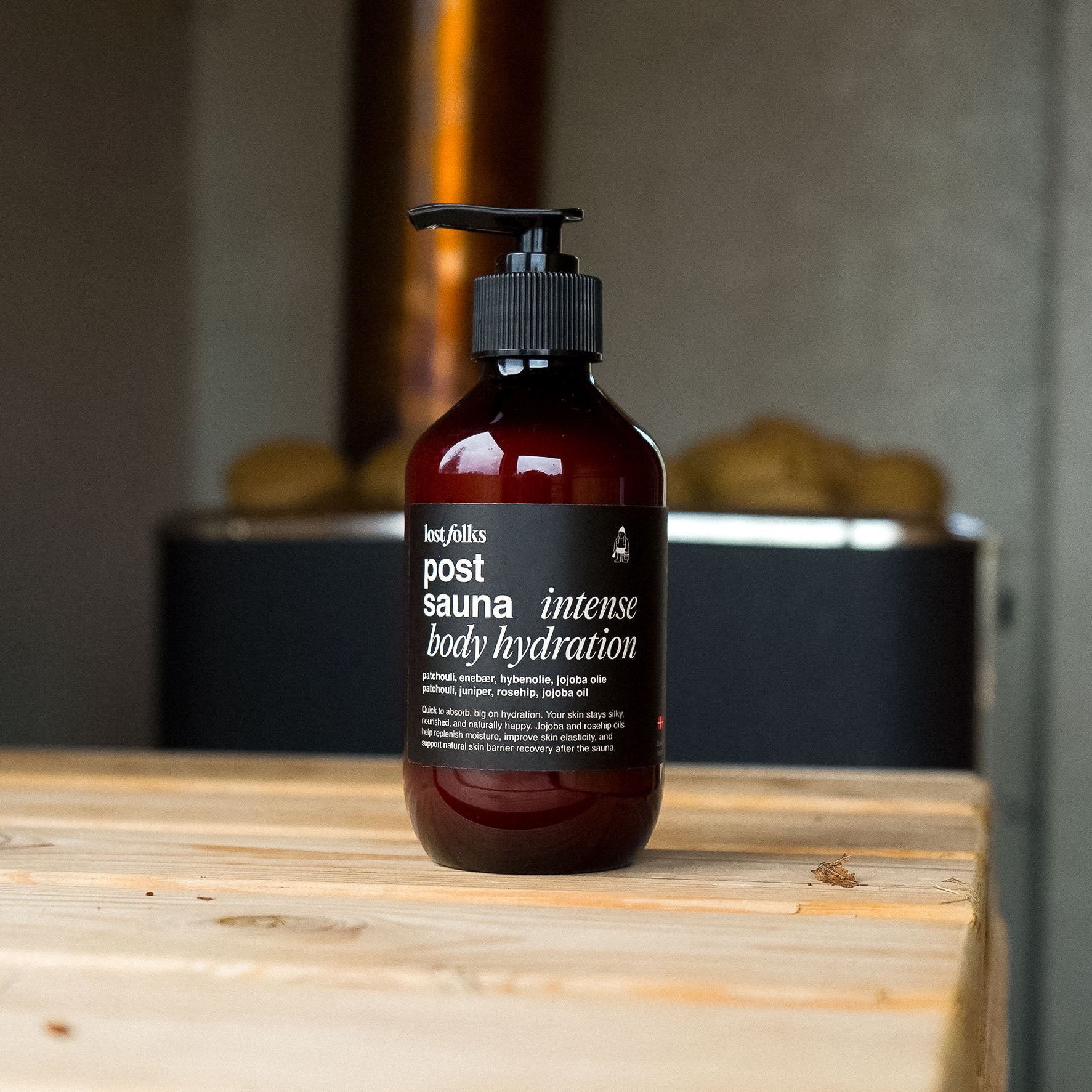 Post sauna body lotion